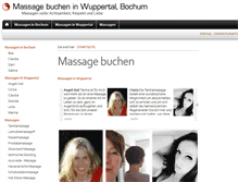 Tablet Screenshot of massage-buchen.de
